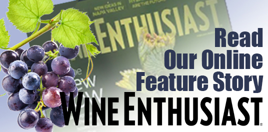 Read our online feature store in Wine Enthusiast